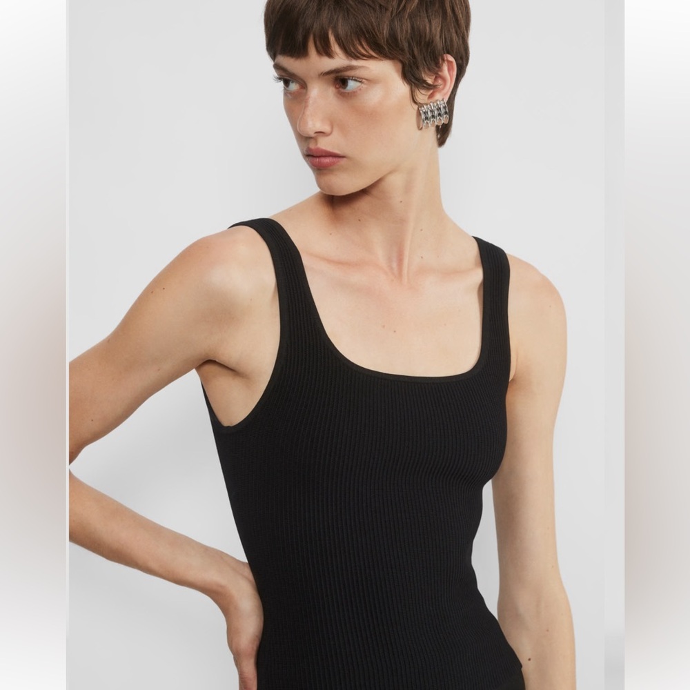 *SOLD* Babaton Sculpt Knit Squareneck Tank (NWOT)